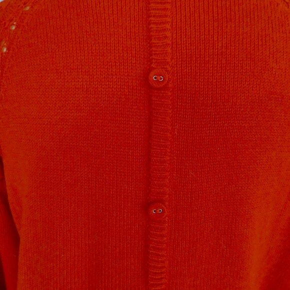5 for $20 📢 Candie's Long Sleeve Scoop Neck Tunic Style Red Knit Sweater XL - Picture 3 of 4